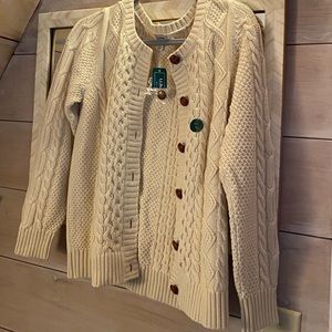 L. L. Bean, coveside, sweater, cardigan